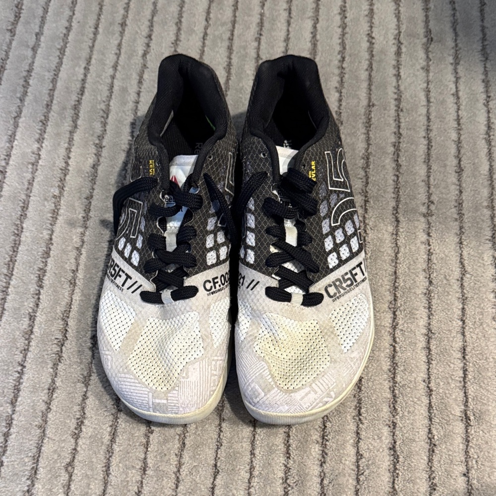 Black and White CrossFit Shoes